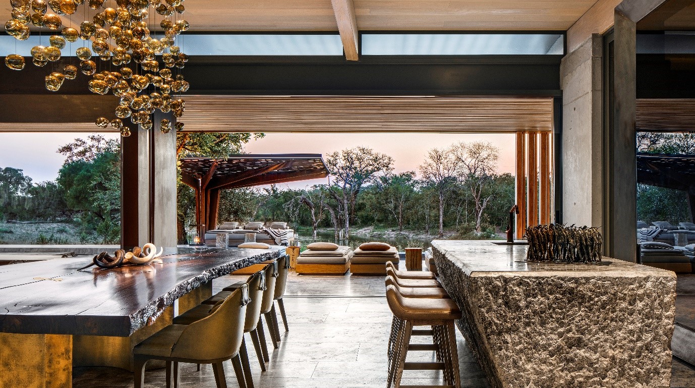 Geberit implements luxury designs and materials for Sabi Sands Game Reserve